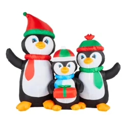 Inflatable Penguin Family - 1.5m -Yankee Candle Sales Shop t01as422500s