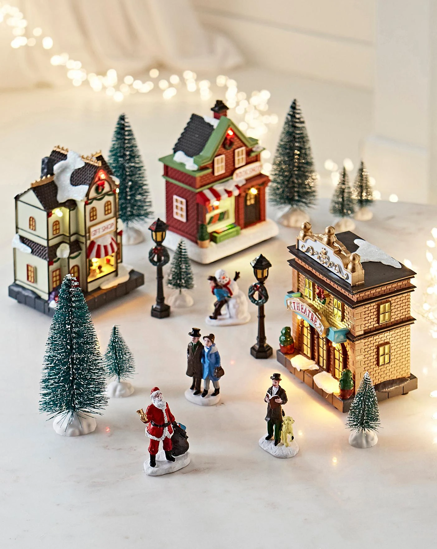 Christmas Market Scene - 17 Piece Set 3 Christmas Market Scene - 17 Piece Set