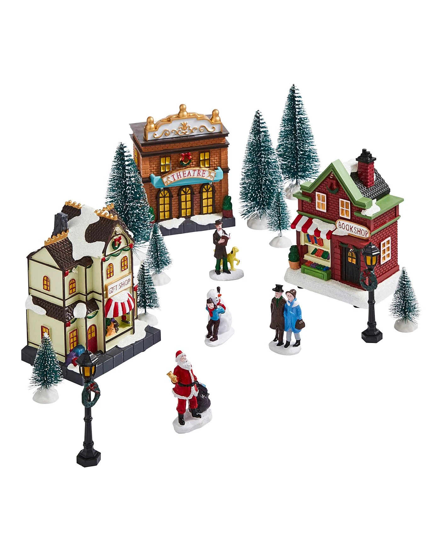 Christmas Market Scene - 17 Piece Set 4 Christmas Market Scene - 17 Piece Set - Image 2