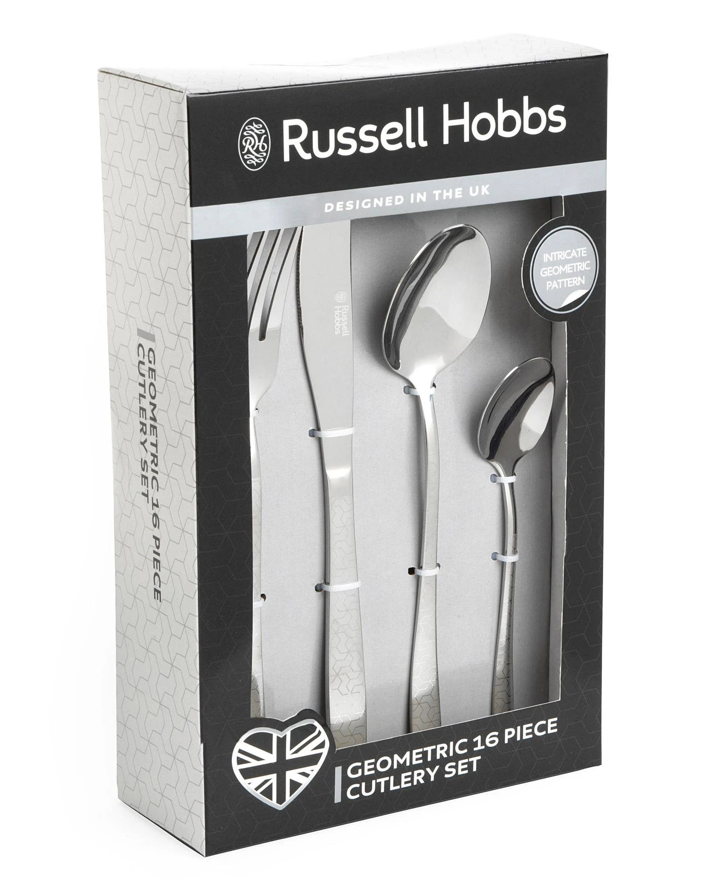 Russell Hobbs Geo 16 Piece Cutlery Set 5 Russell Hobbs Geo 16 Piece Cutlery Set - Image 3