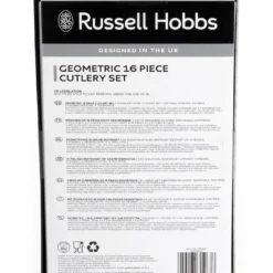 Russell Hobbs Geo 16 Piece Cutlery Set 9 Russell Hobbs Geo 16 Piece Cutlery Set -Yankee Candle Sales Shop t01lr142503s