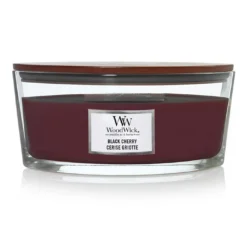 Woodwick Ellipse Black Cherry Candle -Yankee Candle Sales Shop u01br380500c