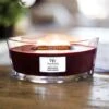 Woodwick Ellipse Black Cherry Candle -Yankee Candle Sales Shop v01br380500c