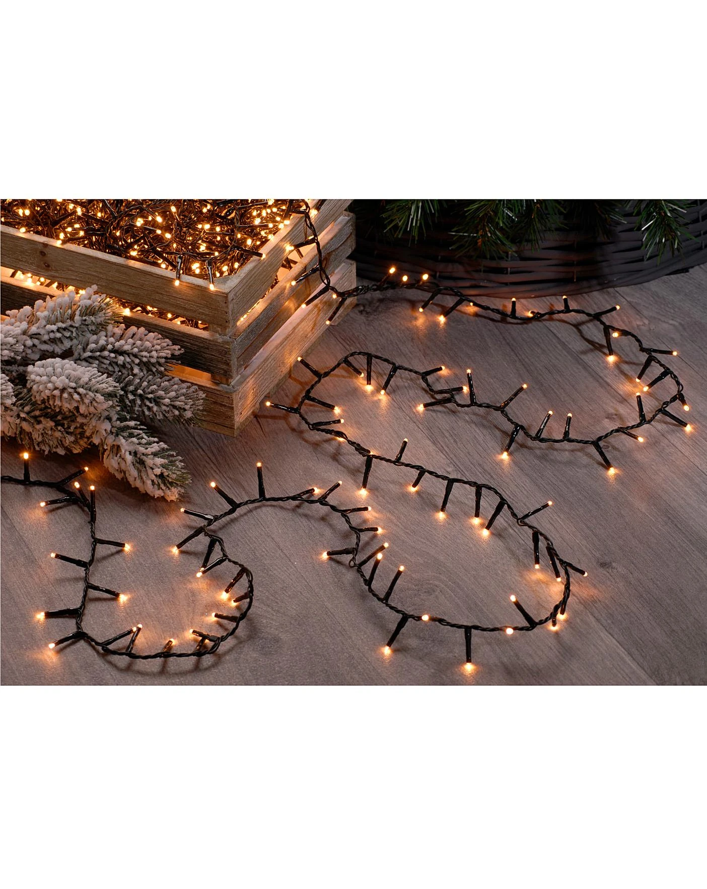 Warm White Sparkling String Lights 3 Warm White Sparkling String Lights