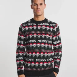Yankee Candle Sales Shop 31 Christmas Fairisle Skull Jumper