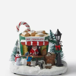 Christmas Hot Chocolate Shop Scene -Yankee Candle Sales Shop w01gb898500s