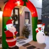 Inflatable Arch With Santa And Snowman -Yankee Candle Sales Shop x01dn618500s