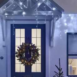 Multifunction Icicle Lights - White