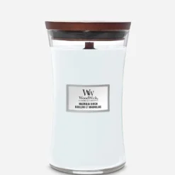 Woodwick Hourglass Large Magnolia Birch