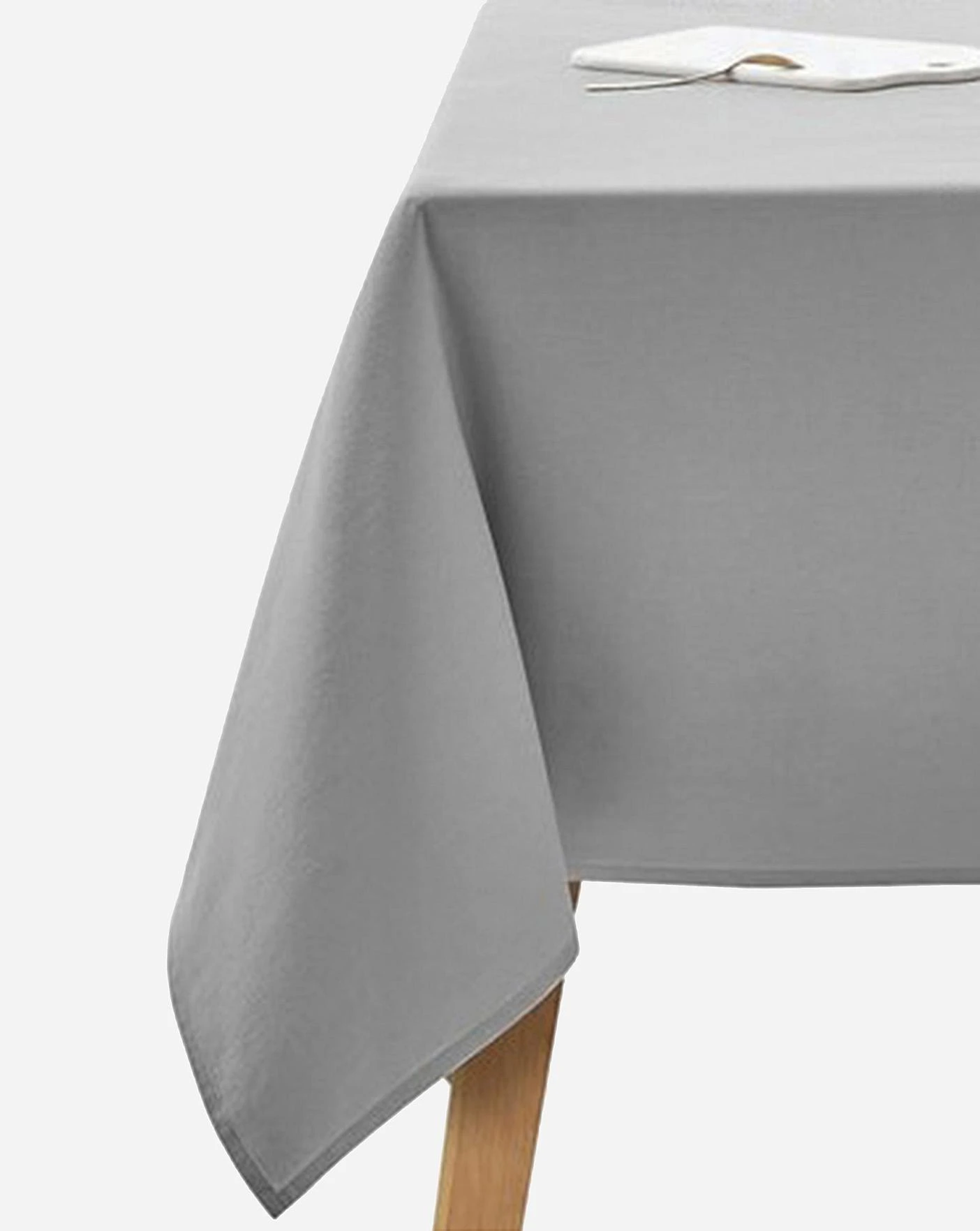 Grey Tablecloth 3 Grey Tablecloth