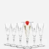 RCR Melodia Set Of 6 Champagne Flutes -Yankee Candle Sales Shop x01pp756857s