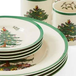 Spode Christmas Tree 12 Piece Dinner Set -Yankee Candle Sales Shop x01uh052861s