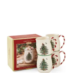 Spode Christmas Tree Mug Set Of 4 -Yankee Candle Sales Shop x01uh057855s