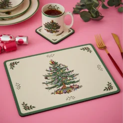Spode Christmas Tree Placemats Set Of 6 -Yankee Candle Sales Shop x01uh077859s