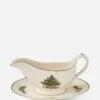 Spode Christmas Tree Gravy Boat & Stand -Yankee Candle Sales Shop x01uh084858s