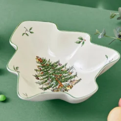 Spode Christmas Tree Dish -Yankee Candle Sales Shop x01uh087859s