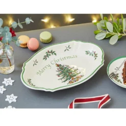Spode Christmas Tree Tray -Yankee Candle Sales Shop x01uh096859c