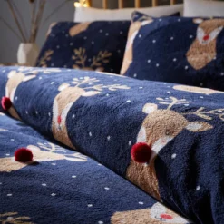 Reindeer Pom Pom Duvet Cover Set -Yankee Candle Sales Shop x01xz424500s