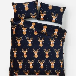 Reindeer Pom Pom Duvet Cover Set -Yankee Candle Sales Shop x01xz424503s