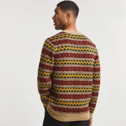 Tan Fairisle Jumper -Yankee Candle Sales Shop x08al410762w