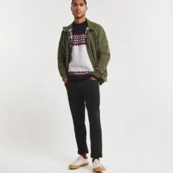 Navy Red Fairisle Jumper -Yankee Candle Sales Shop x08al421762w