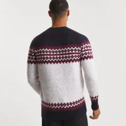 Navy Red Fairisle Jumper -Yankee Candle Sales Shop x08al421763w