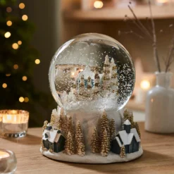 Gisela Graham Village Snowglobe