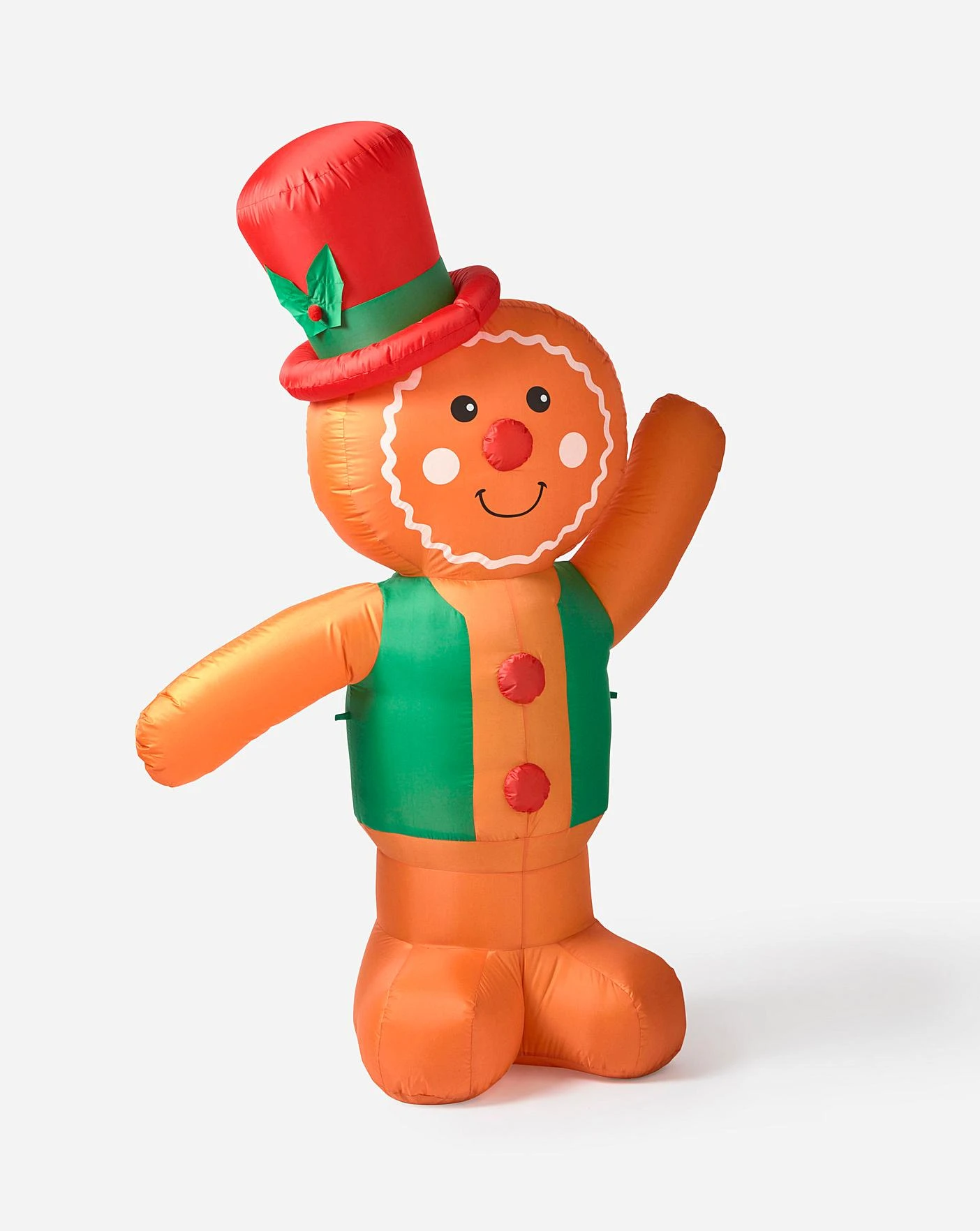 Inflatable Gingerbread - 1.8m 4 Inflatable Gingerbread - 1.8m - Image 2