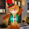Inflatable Gingerbread - 1.8m -Yankee Candle Sales Shop z01cg279501s
