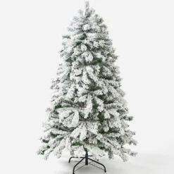 Pre-Lit Aspen Flocked Christmas Tree -Yankee Candle Sales Shop z01ct484500s