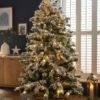 Pre-Lit Aspen Flocked Christmas Tree -Yankee Candle Sales Shop z01ct484501s