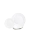 White 12 Piece Porcelain Dinner Set