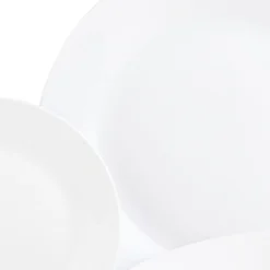 White 12 Piece Porcelain Dinner Set 8 White 12 Piece Porcelain Dinner Set -Yankee Candle Sales Shop z01en221503s