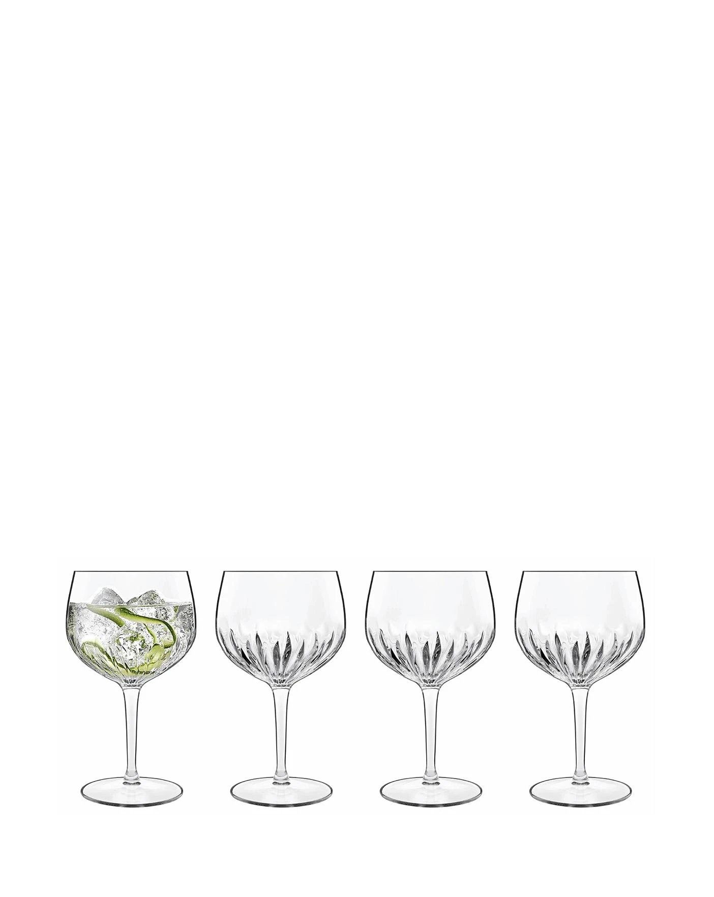 Luigi Bormioli Set Of 4 Gin Glasses 4 Luigi Bormioli Set Of 4 Gin Glasses - Image 2