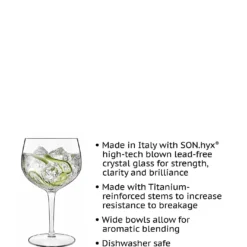 Luigi Bormioli Set Of 4 Gin Glasses 13 Luigi Bormioli Set Of 4 Gin Glasses -Yankee Candle Sales Shop z01en225688s