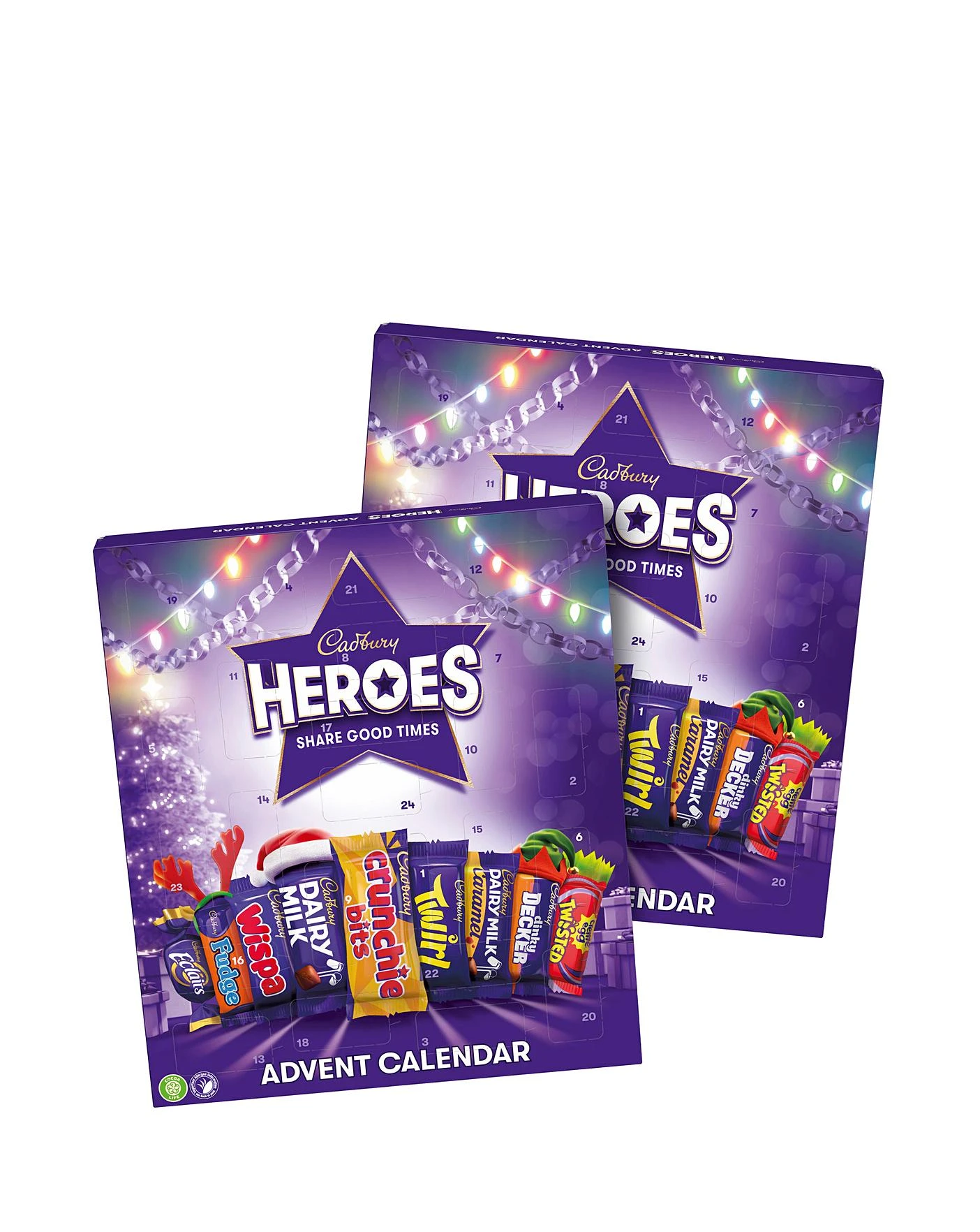 Cadbury Heroes Advent Calendar Twin Pack 5 Cadbury Heroes Advent Calendar Twin Pack - Image 3