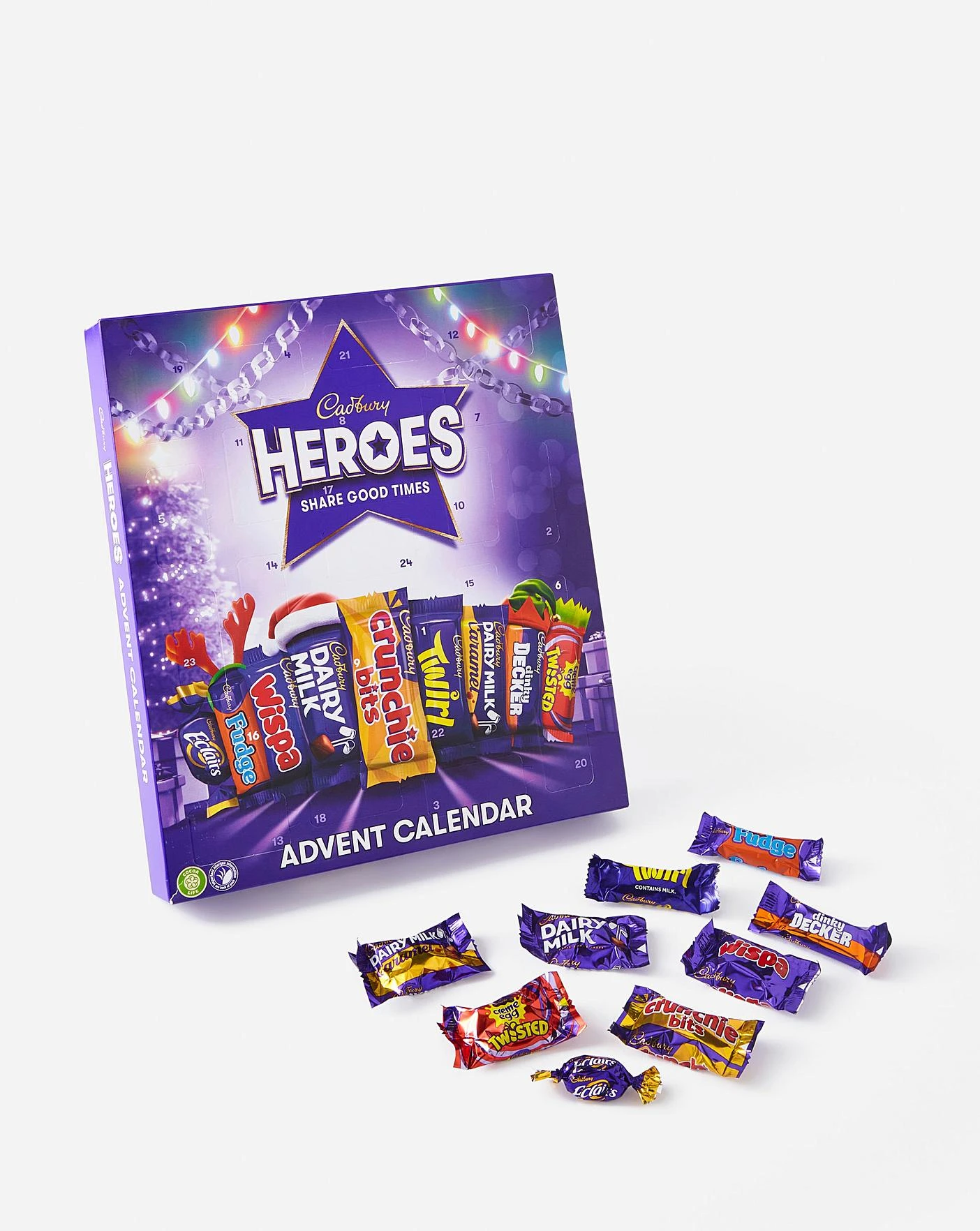 Cadbury Heroes Advent Calendar Twin Pack 4 Cadbury Heroes Advent Calendar Twin Pack - Image 2