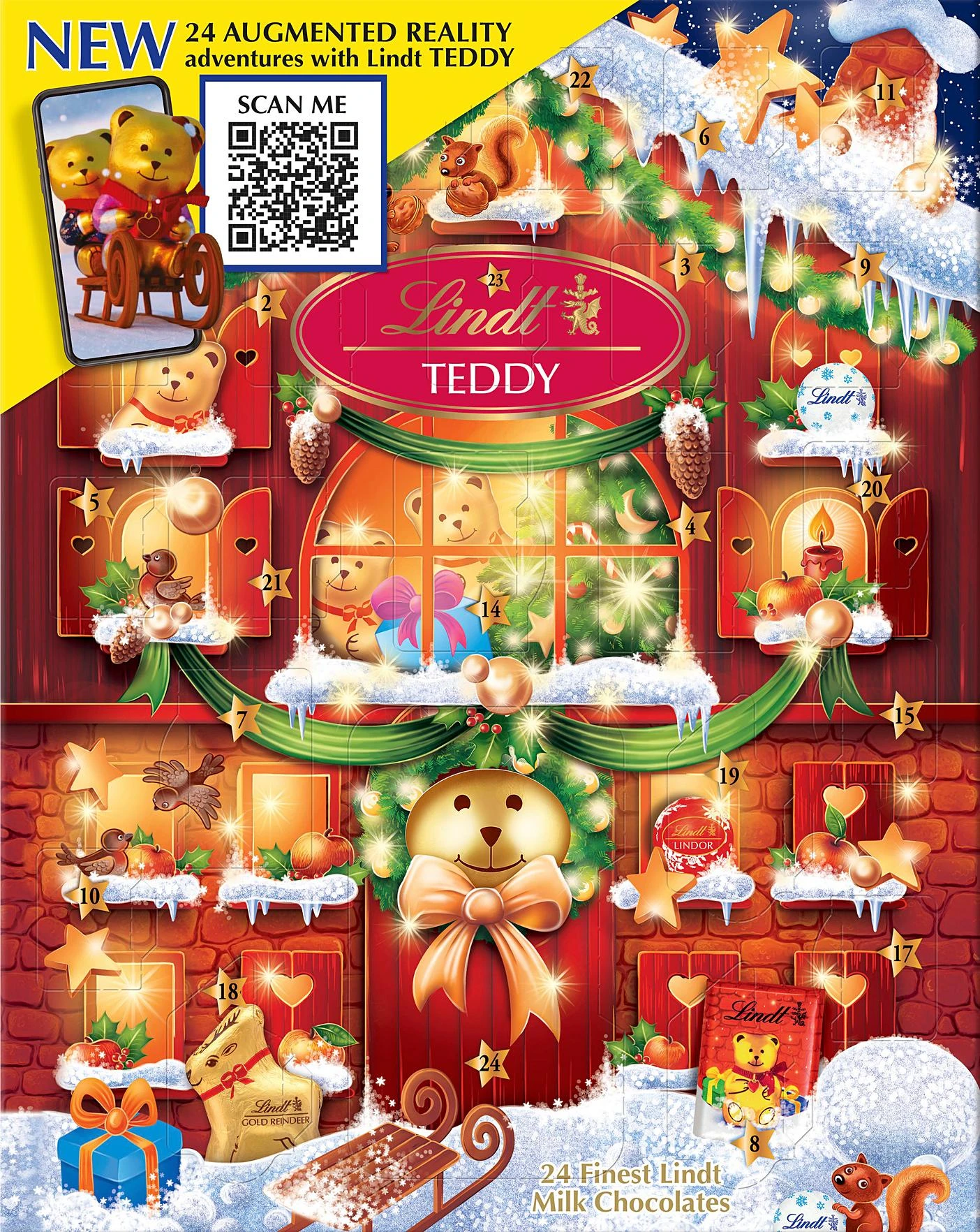 Lindt Teddy Advent Calendar 3 Lindt Teddy Advent Calendar