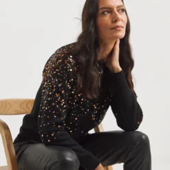 Sequin Mix Jumper -Yankee Candle Sales Shop z01jc620705w