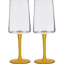 Spode Set Of 2 Wine Glasses -Yankee Candle Sales Shop z01lp120508s