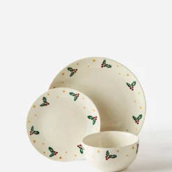 Holly And Stars 12 Piece Dinner Set -Yankee Candle Sales Shop z01lp552501s