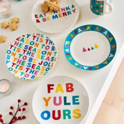 Merry And Bright Set Of 4 Side Plates