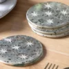 Star Set Of 4 Mirrored Coasters -Yankee Candle Sales Shop z01lp756502s