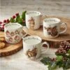 Wrendale Set Of 4 Christmas Mugs 2 Wrendale Set Of 4 Christmas Mugs -Yankee Candle Sales Shop z01lx907515s