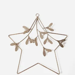 Galvanised Star Mistletoe Wreath -Yankee Candle Sales Shop z01mw107501s