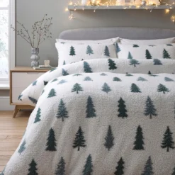 Winter Forest Cuddle Fleece Duvet Set