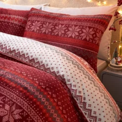 Fairisle Fleece Duvet Set -Yankee Candle Sales Shop z01zl169503s