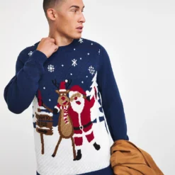 Christmas Novelty Santa Jumper