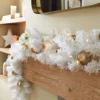 Montana White Pre-Lit Garland -Yankee Candle Sales Shop z16cg225500s
